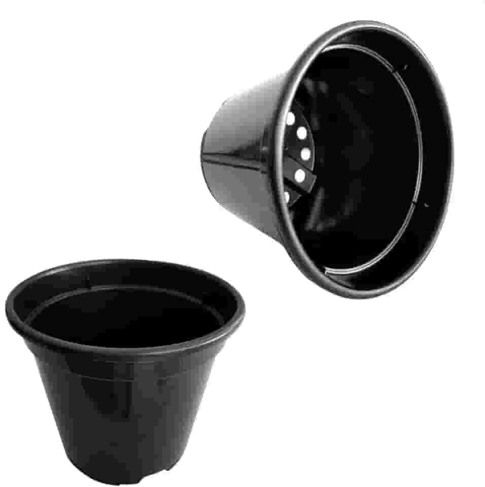 Kit 10 Vasos Para Plantas Orquídeas Pote 10 Novos Plastico