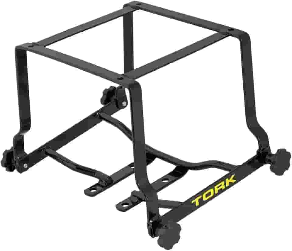 SUPORTE BAÚ 80/135L AMORTECEDOR DUPLO PRO TORK UNIVERSAL PRETO