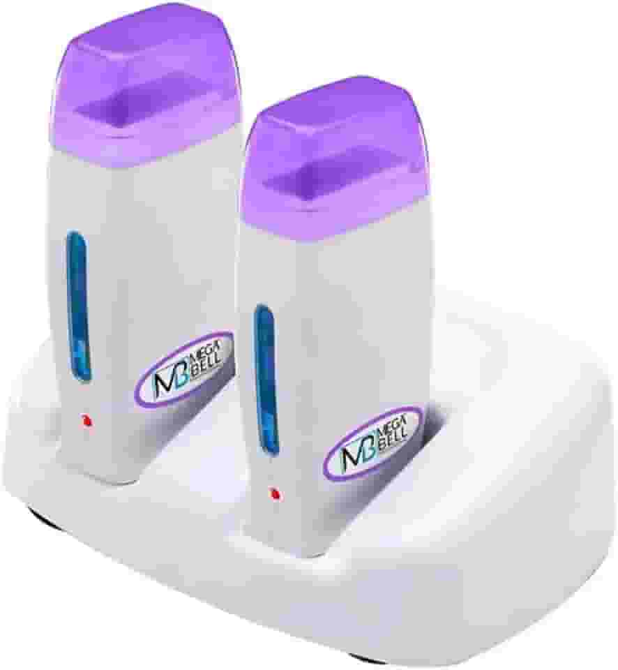 Kit Base Dupla Com 2 Aquecedores De Cera Roll-On - Lilás