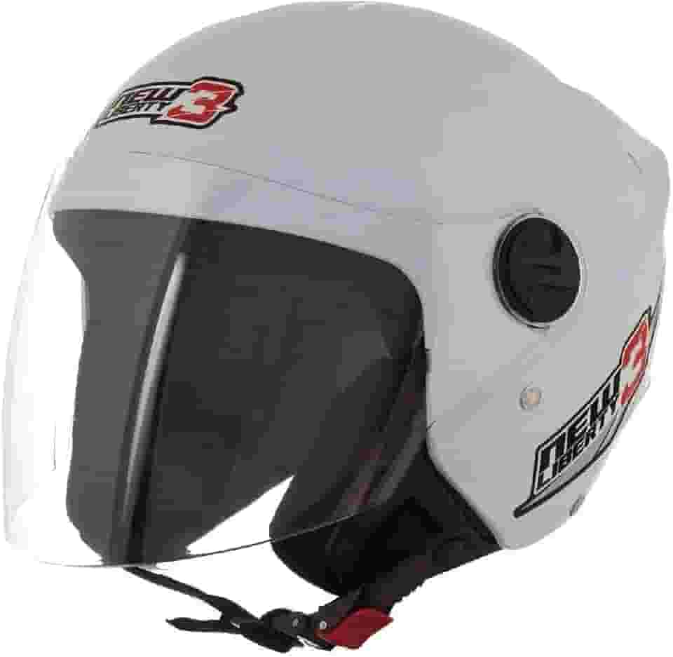 CAPACETE ABERTO PRO TORK NEW LIBERTY 3 SOLID BRANCO TAM. 60