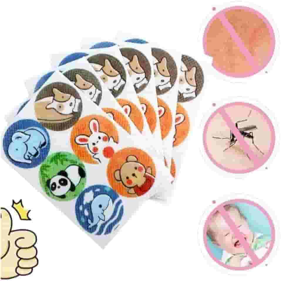 Kit c/ 108 pçs Repelente Adesivo Infantil contra DENGUE e Mosquito - Citronela