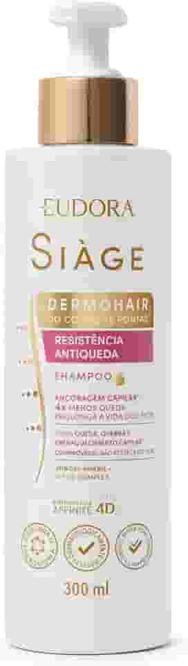 Eudora Siàge Dermo Hair Shampoo Resistência Antiqueda 300ml