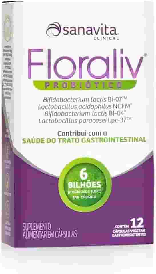 Floraliv Probiótico - Blister c/12 cápsulas