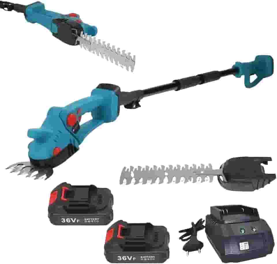 Aparador de Cerca Viva Com Cabo Extensor 2 Bateria 36v