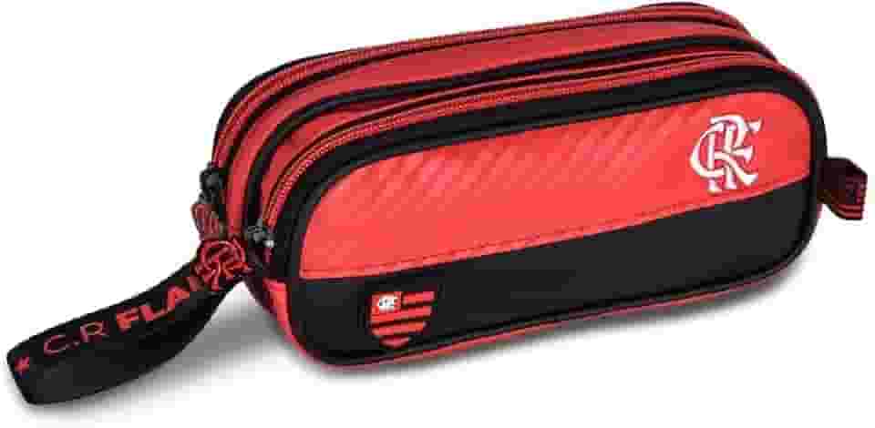 Estojo Duplo Flamengo Acima De Tudo Rubro Negro - Clio Style