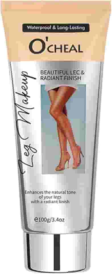 Maquiagem de perna à prova d'água, sem transferência, cobertura de cicatriz nas pernas e no corpo, base de corpo de longa duração