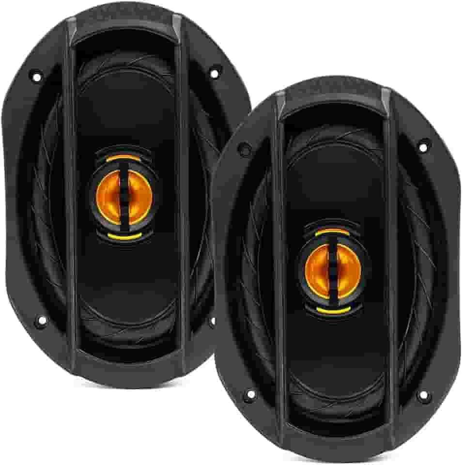 Kit de Alto-falantes Automotivos JB69 Flex 6x9 Polegadas 110W 4 Ohms Preto Leson - 2LS055069