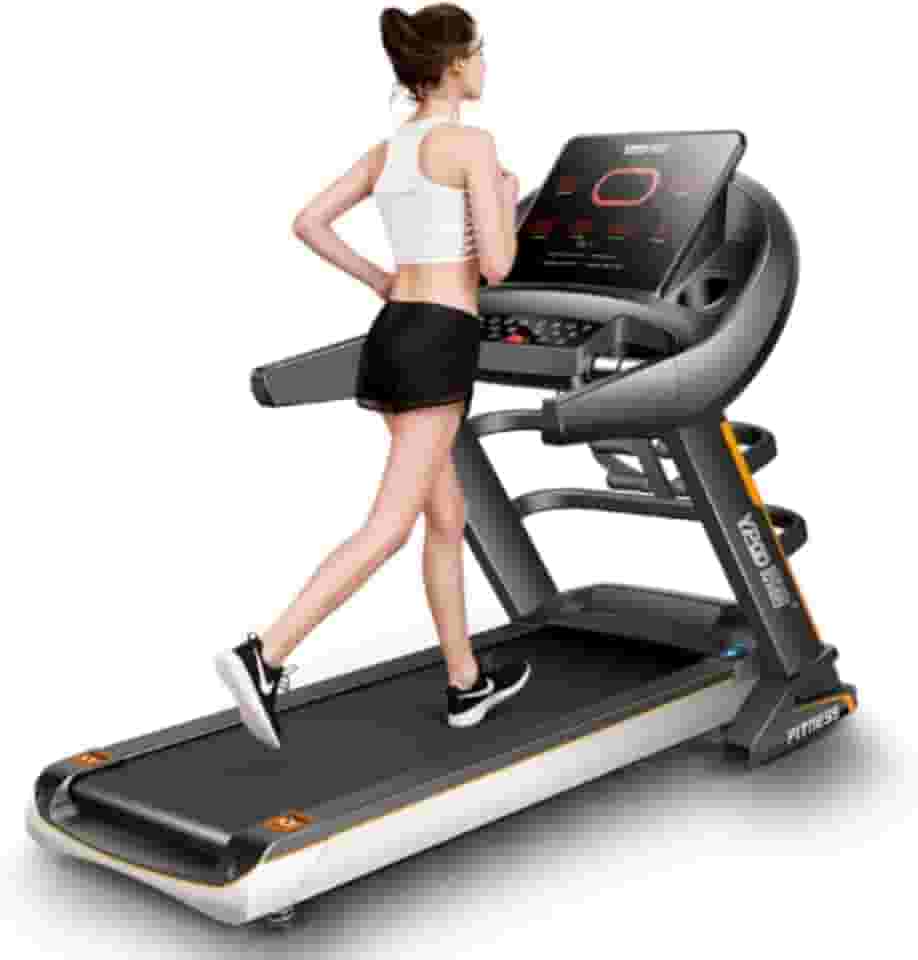 Esteira Ergométrica Profissional KHT GTS-6 Dobrável – 110V/220V Motor 2.5HP – Velocidade até 18km/h – Inclinação Automática – Bluetooth e USB