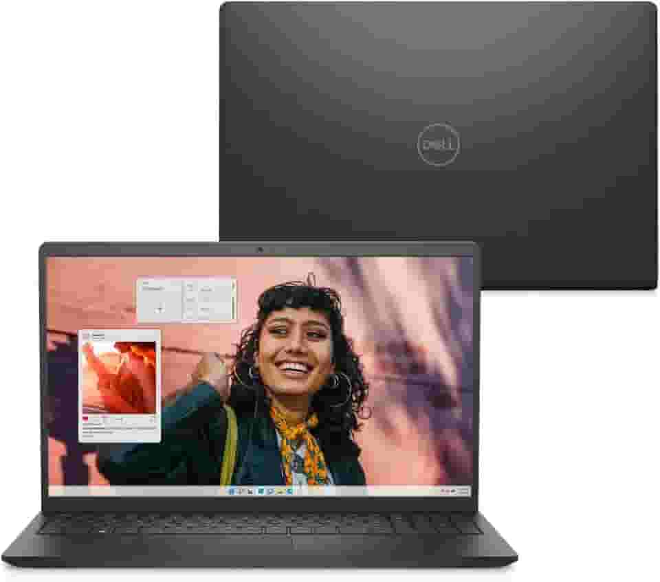 Notebook Dell Inspiron I15-I1300-U70P 15.6" Full HD 13ª Gen Intel Core i7 16GB 512GB SSD Linux Preto Carbono