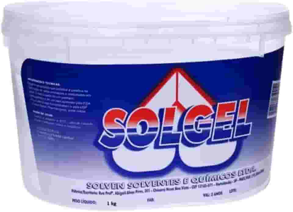 Solgel Solven Original Parafina Gel P/Velas Cristalinas 1kg