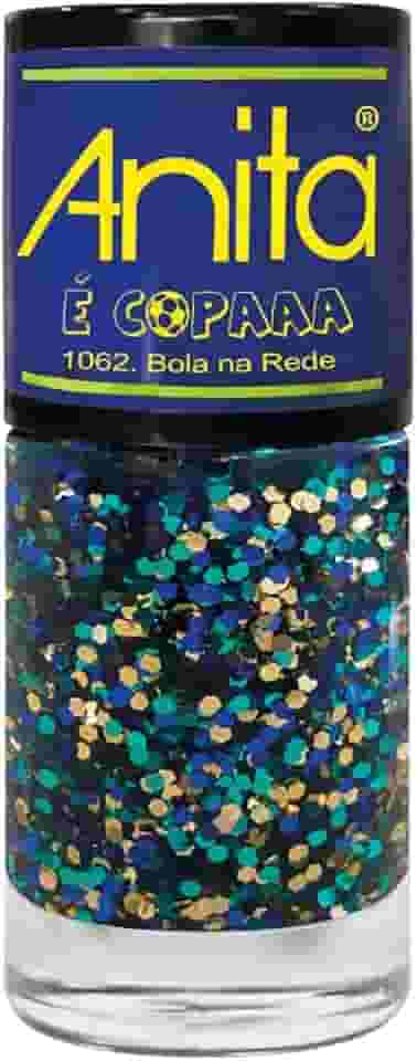 Anita Esmalte Bola Na Rede Glitter - Copa Do Mundo 10 Ml