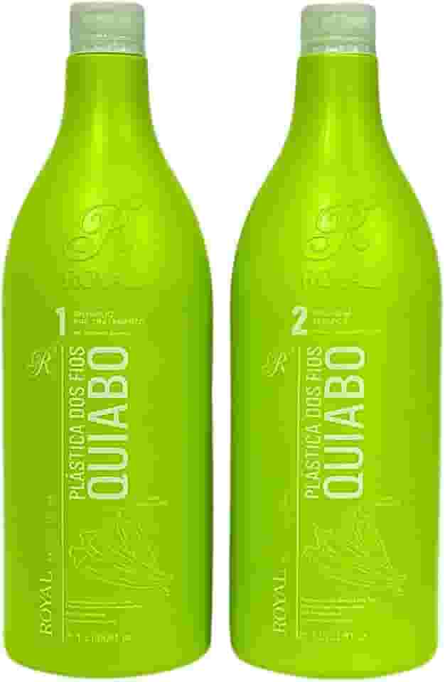 Selagem Térmica Plástica dos Fios Quiabo, Alisamento 100% 2x1 Litro