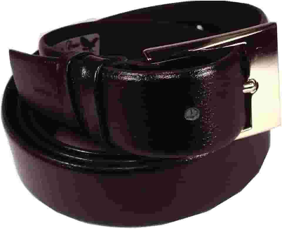 Cinto Masculina Couro Legítimo com Regulagem de Tamanho Cor:Preto;Tamanho:Grande