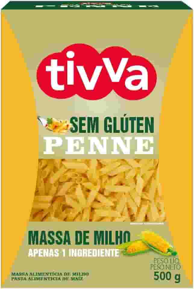 Tivva Penne Original Sem Gúten 500 G Amarelo