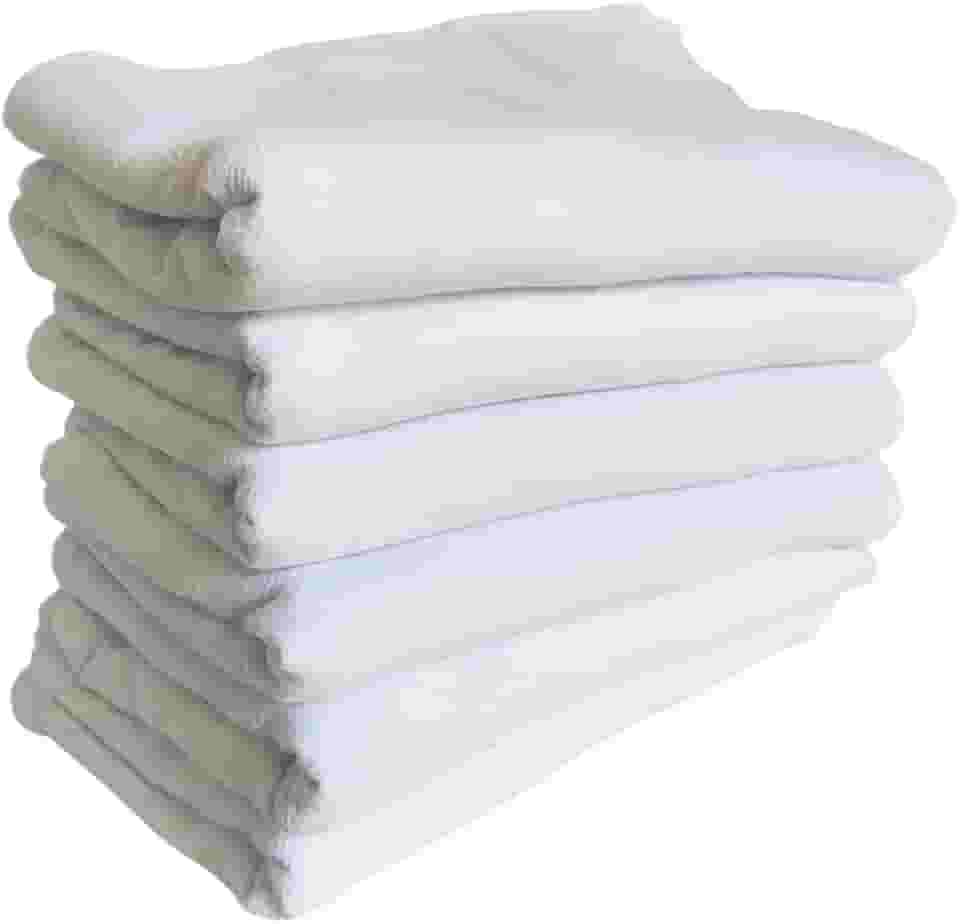 Jogo 12 Pano De Prato Liso Copa Cozinha Borda Pintar