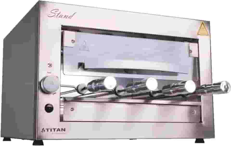 Churrasqueira Elétrica de Bancada para 4 Espetos Stand 220V - Titan Eletro