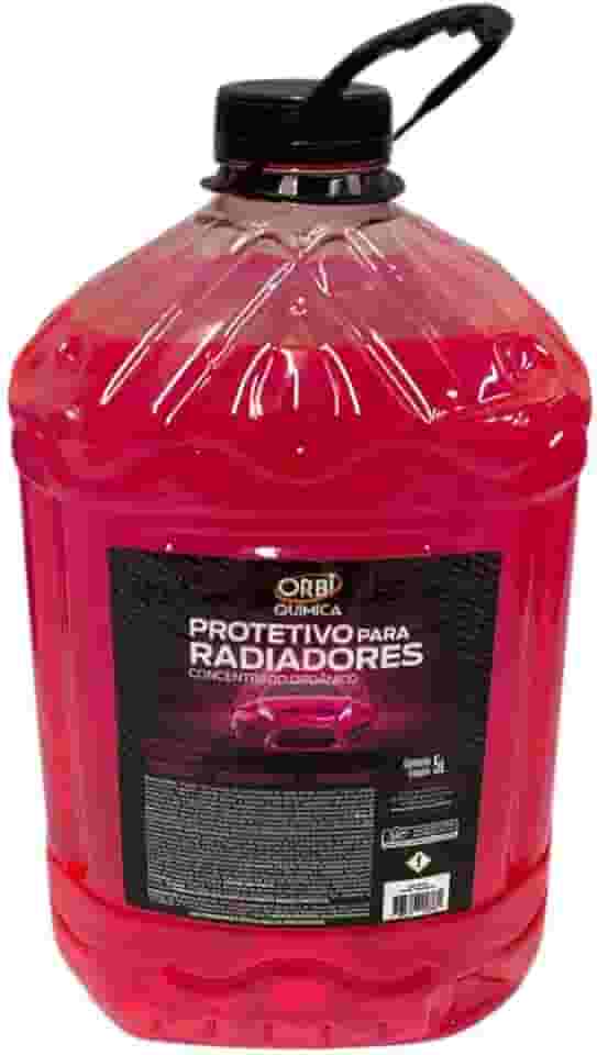Aditivo Radiador Rosa Orbi 5 Litros Protetivo Orgânico