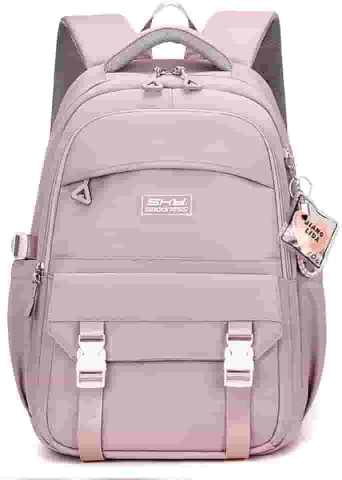 Mochila Feminina Bolsa Escolar Impermeável Para Notebook 15,6 Polegadas- Mochila Casual Grande de Nylon-Mochila para Viagem-VANOVA