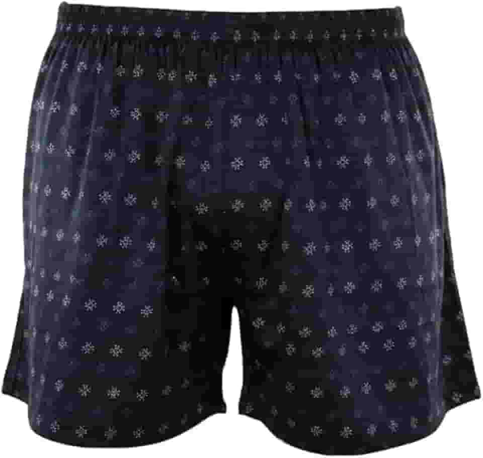 Kit 3 Cuecas Samba Canção Adulto Masculino Tradicional Largo Estampado Confortável