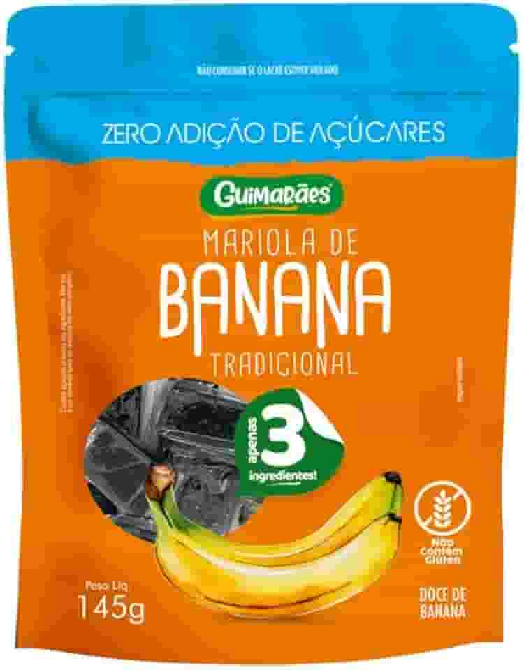 Mariola de Banana ZERO Açucar 145g