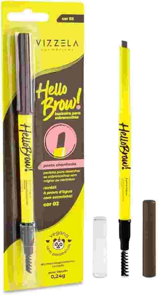Lapiseira Para Sobrancelhas Hello Brow nº 02 - VZ-53 - Vizzela