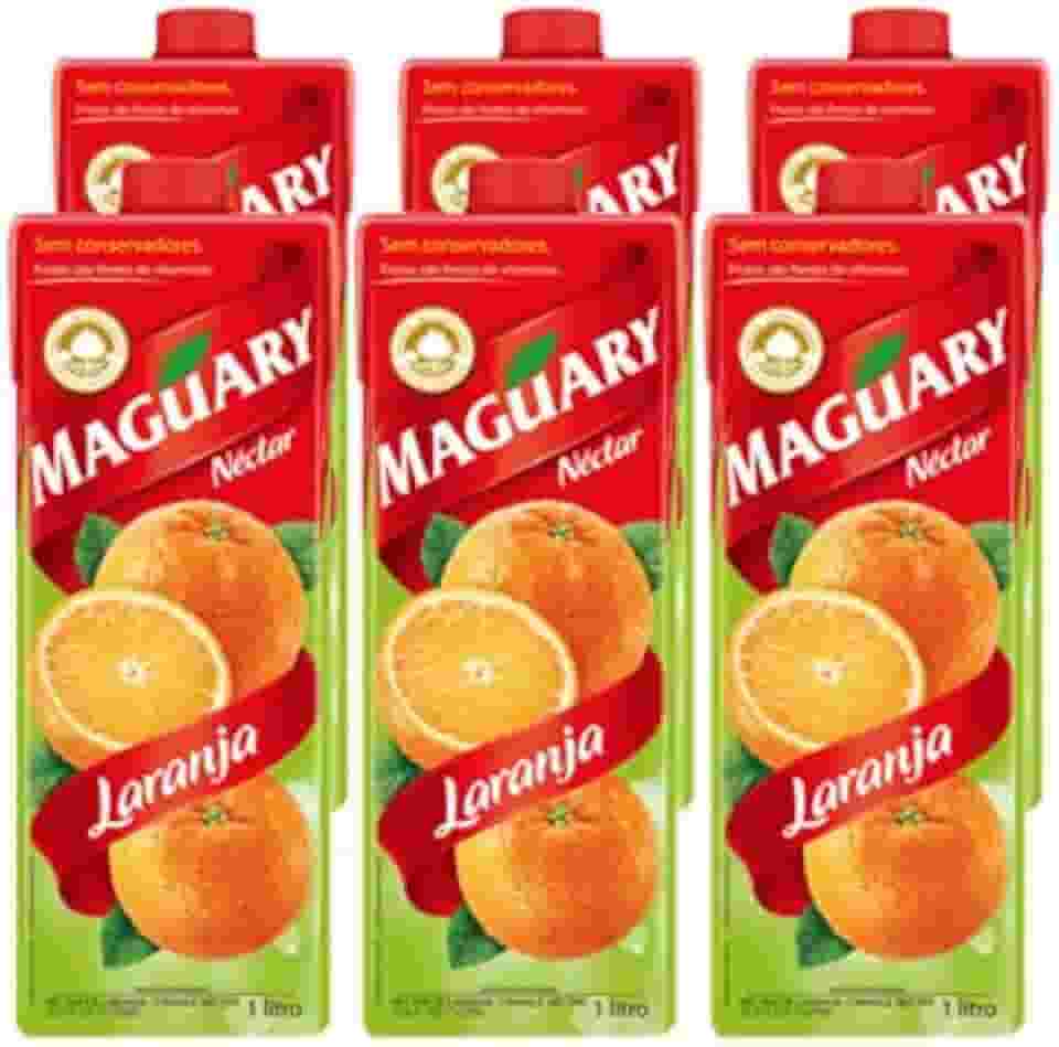 Suco Maguary Laranja 1l 6 unidades