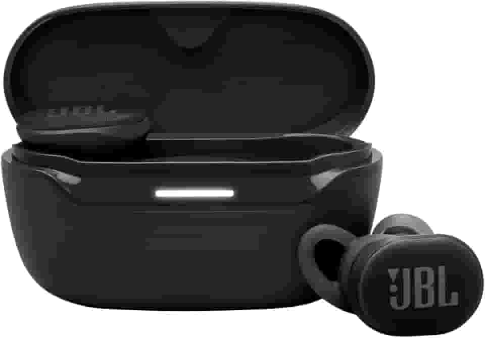 Fone de Ouvido Sem Fio, JBL, Endurace Race TWS, Esportivo, À Prova D'água e Resistente À Poeira - Preto
