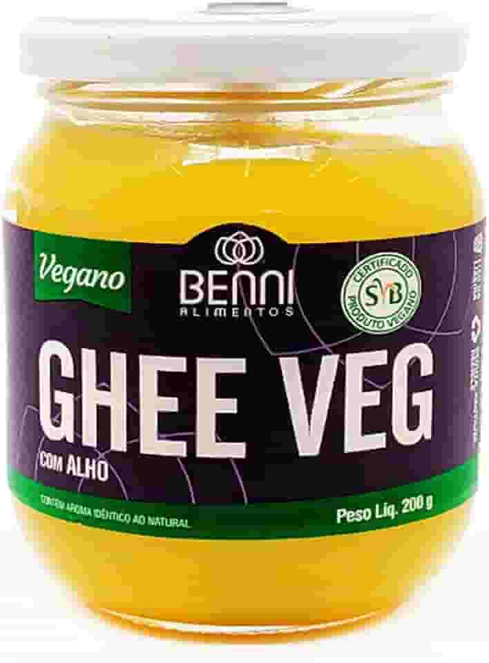 Ghee Veg Alho, Benni Alimentos Saudaveis, 200G, Pequeno