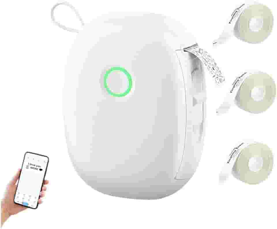 Impressora Térmica Bluetooth L13 Usb 3ROLOS (600folhas) Rotuladora