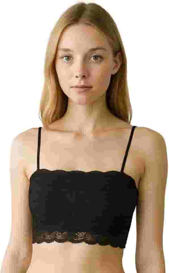 Sutiã com Bojo de Renda Top Faixa Melissa