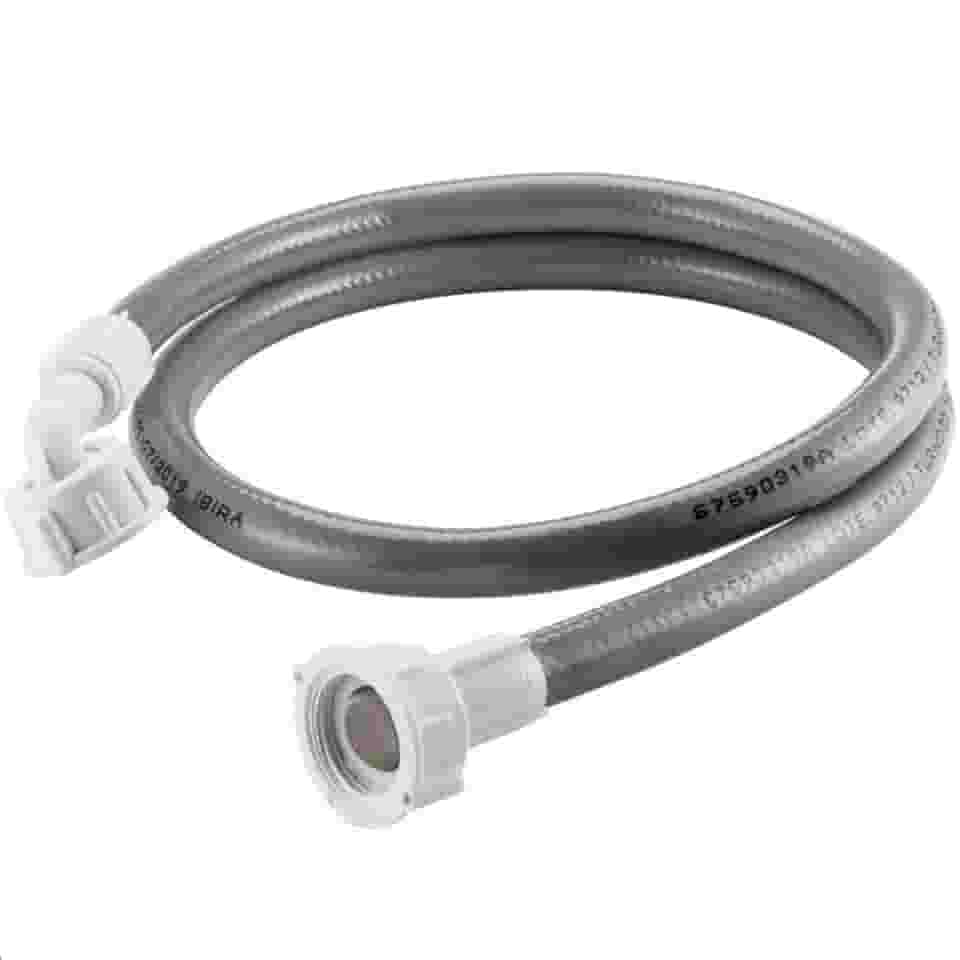 Mangueira de Entrada 2 Metros com Filtro – Para Máquina de Lavar Brastemp, Electrolux, Consul, Tanquinho e Lava Louças - Diametro 3,8"
