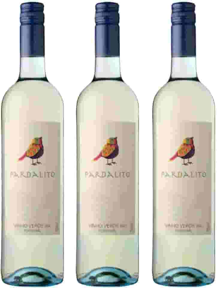 Kit com 3 Vinhos Verde Português Pardalito Branco DOC 750ml