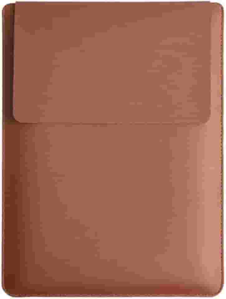 Case de Couro Executiva para MacBook Air/Pro 13 (M1/M2) - Elegância e Proteção (Marrom Café)