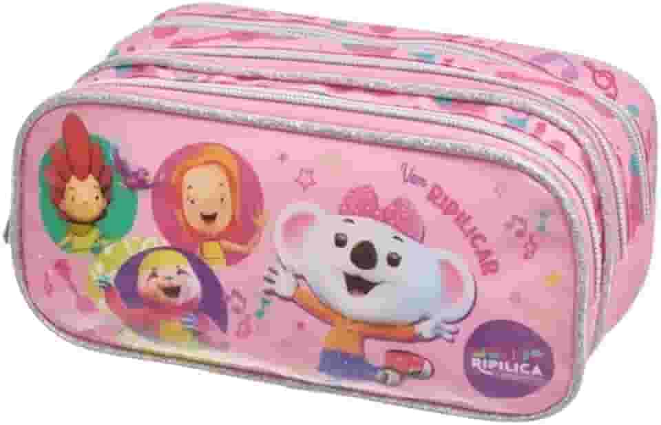 Estojo Triplo Lilica Mundo Ripilica Vem Dançar - Pacific