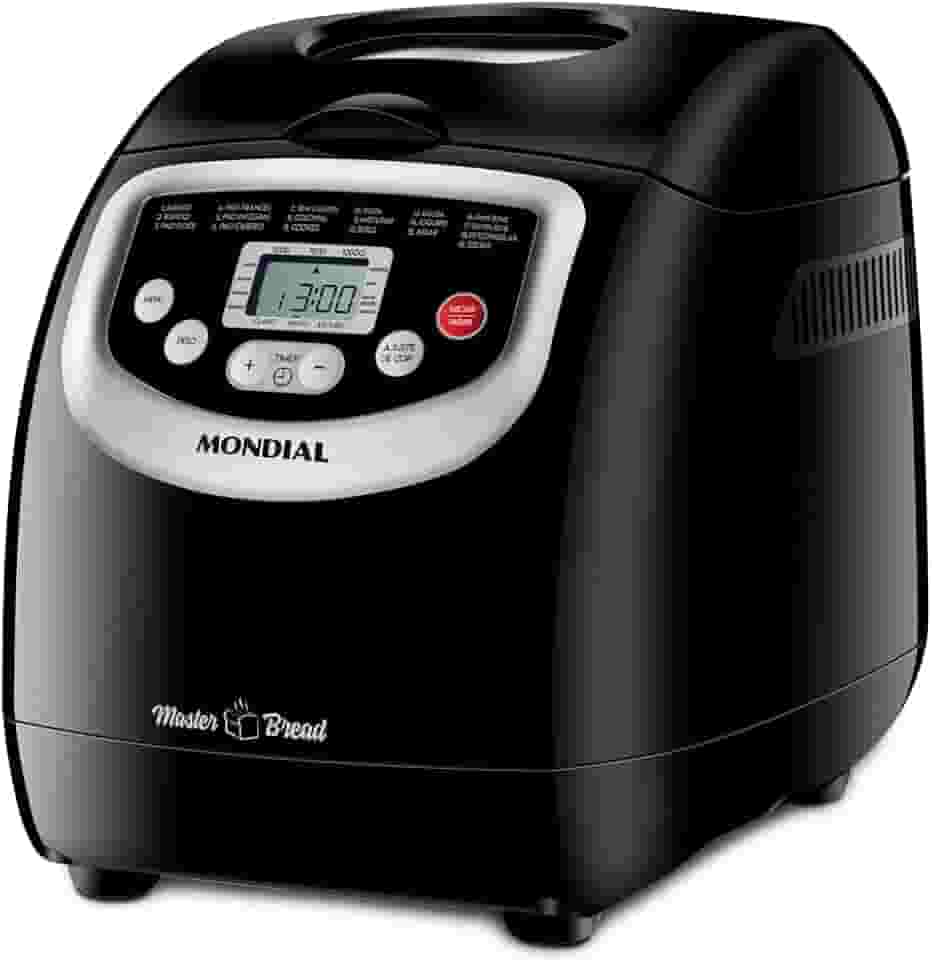 Panificadora Automática Master Bread, Mondial, Preto, 700W, 110V - NPF-53