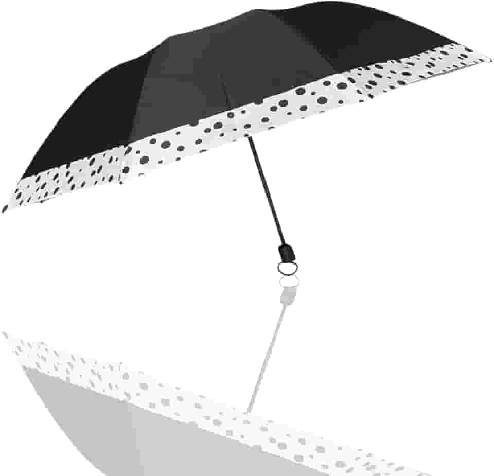 Guarda Chuva Grande Reforçado Resistente Ao Vento Cabe Na Bolsa Mochila Modelo Compacto Varetas Sombrinha Dobrável Abre Fecha