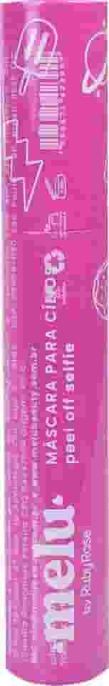 MÁSCARA PARA CÍLIOS PEEL OFF MELU RR515 SELFIE RUBYROSE