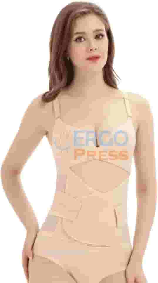 Cinta Abdominal Discreta Com Hastes Modeladoras Para Redução de Medidas da Cintura e Alívio das Dores na Coluna - Ergo Premium