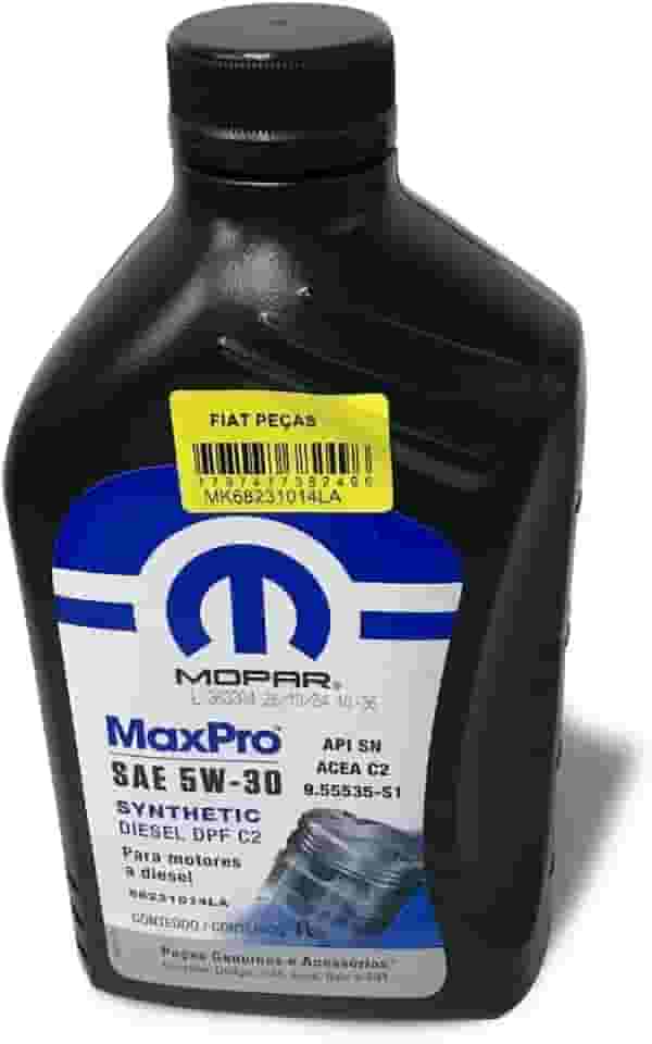 Óleo Motor Diesel 5w30 1l Maxpro Original Fiat K68231014la