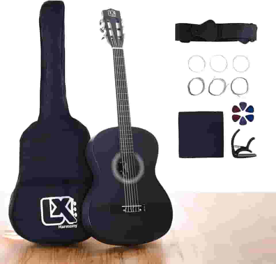 Violão Clássico Acústico 38” para Iniciantes - Kit Completo