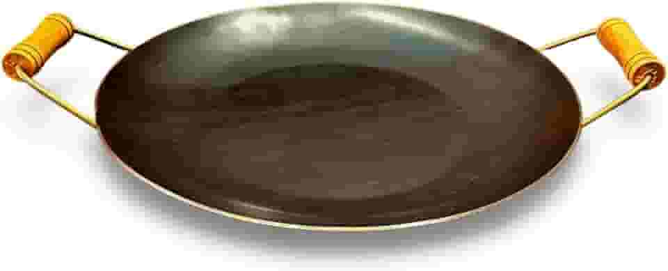 Disco de Arado Tacho Chapa Arredondada Aço com Cabo - 28cm