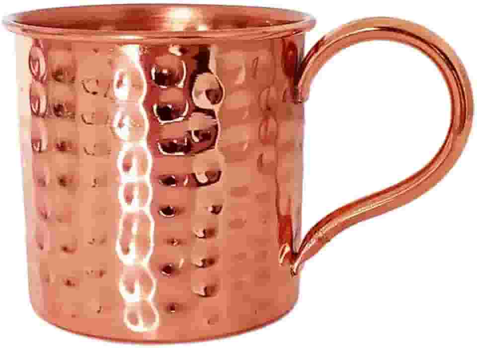 Caneca De Cobre Puro Moscow Mule 350ml Sem Verniz Cor Cobre Puro Sem Verniz