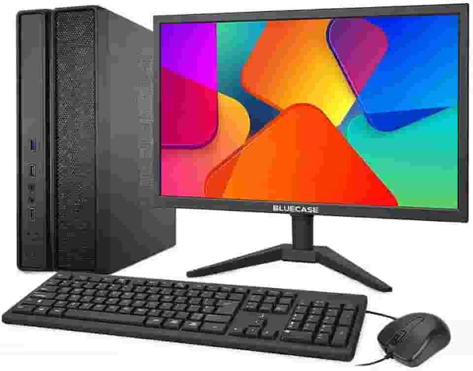 Computador Completo PC Home Office Super Slim Intel Core i5 3470 16GB SSD 120GB Monitor 19" 4 Núcleos Super Turbo Pc Hdmi Teclado e Mouse