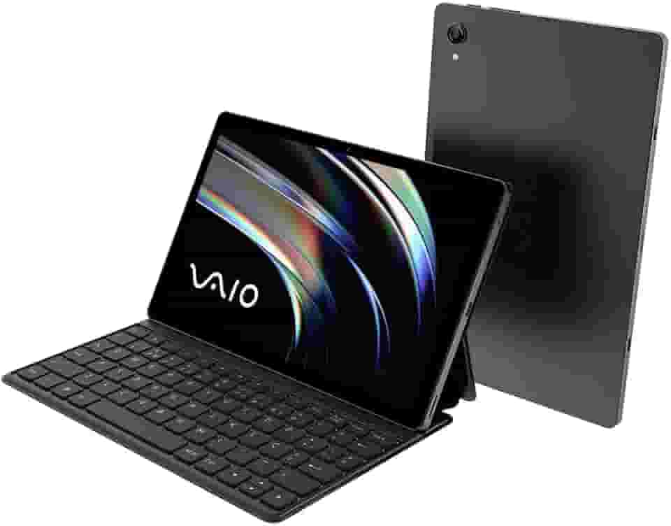 Tablet VAIO TL10 8GB 128GB Octa-Core, Tela 10.4' 2K, 4G WiFi, Câmera 8MP + Selfie 5MP, 7000mAh, Android 13, com Teclado de Conexão Inteligente – Preto