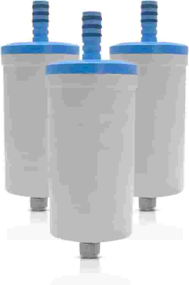 Kit 03 Refil Vela Filtro Copo Torneira Metal Cozinha Gourmet Pia (Refil para Copo Torneira Pia Universal)