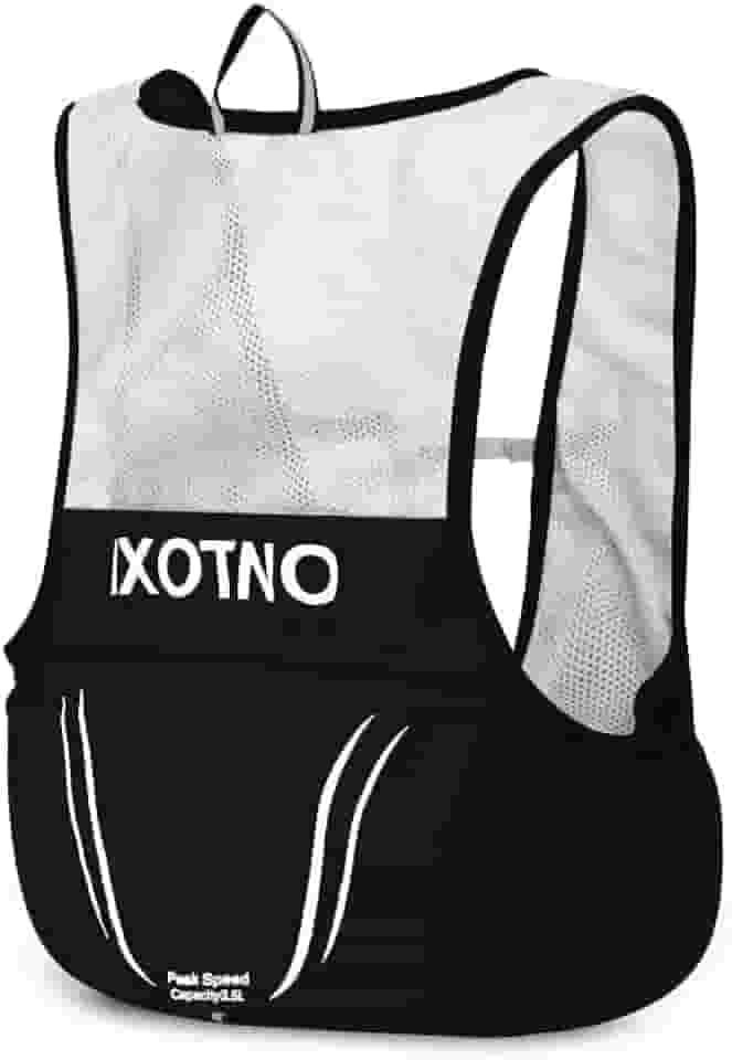 Colete para Corrida Ciclismo e Trilha Super Leve e Respirável com Suportes para Garrafinha de Água Celular Acessorios Unissex Masculino e Feminino Ajustavel