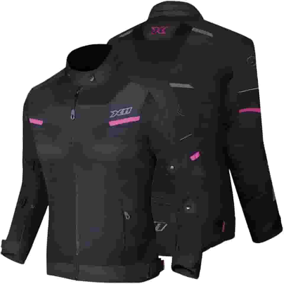 Jaqueta X11 Breeze 2 Feminina Imperme?vel Motociclista Com Prote??es Rosa 4G