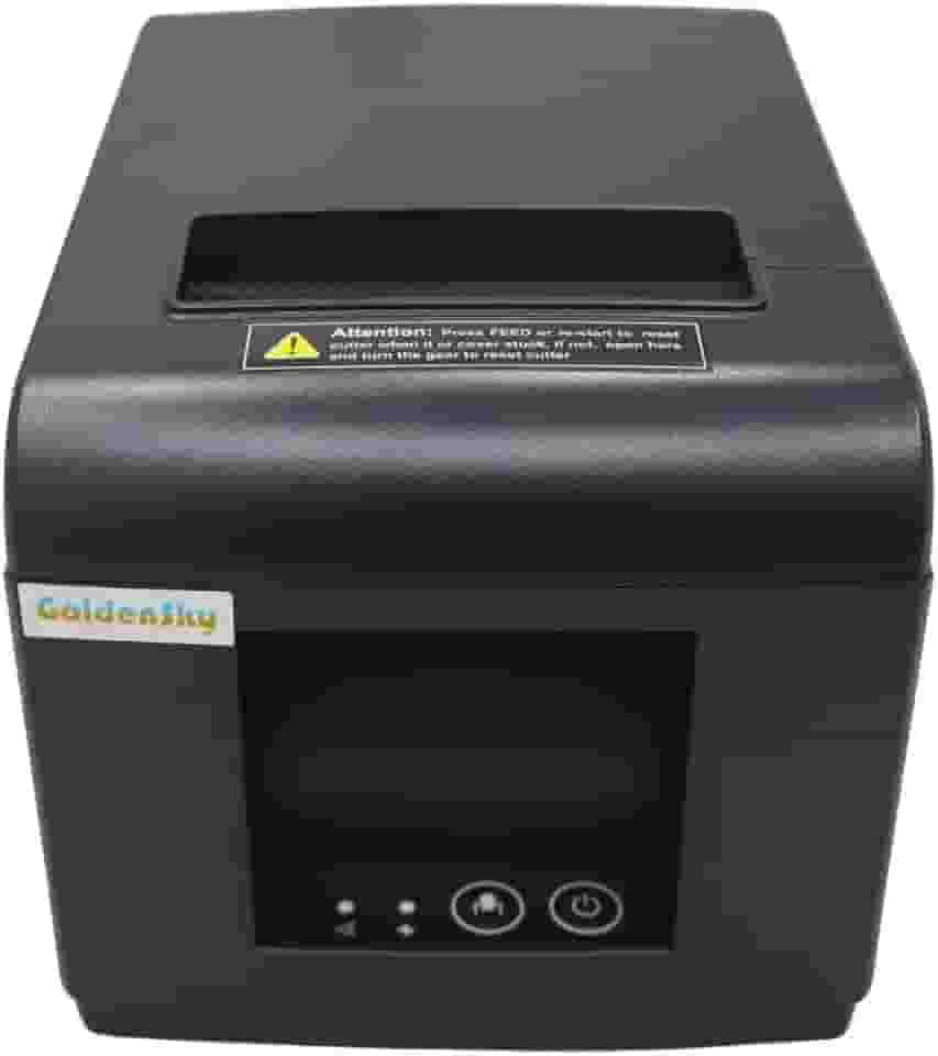 Impressora Não Fiscal Térmica de Recibos 80mm Com Guilhotina Goldensky T80E Serial-USB Ethernet