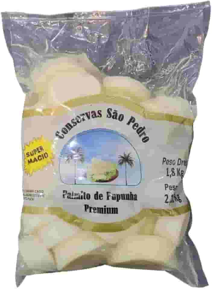 Palmito de Pupunha - Rodela 1,800 kg