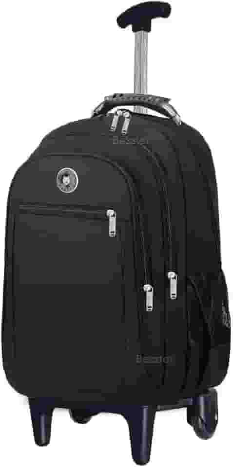 Mochila Escolar De Rodinha Reforçada Juvenil Masculino/Feminina